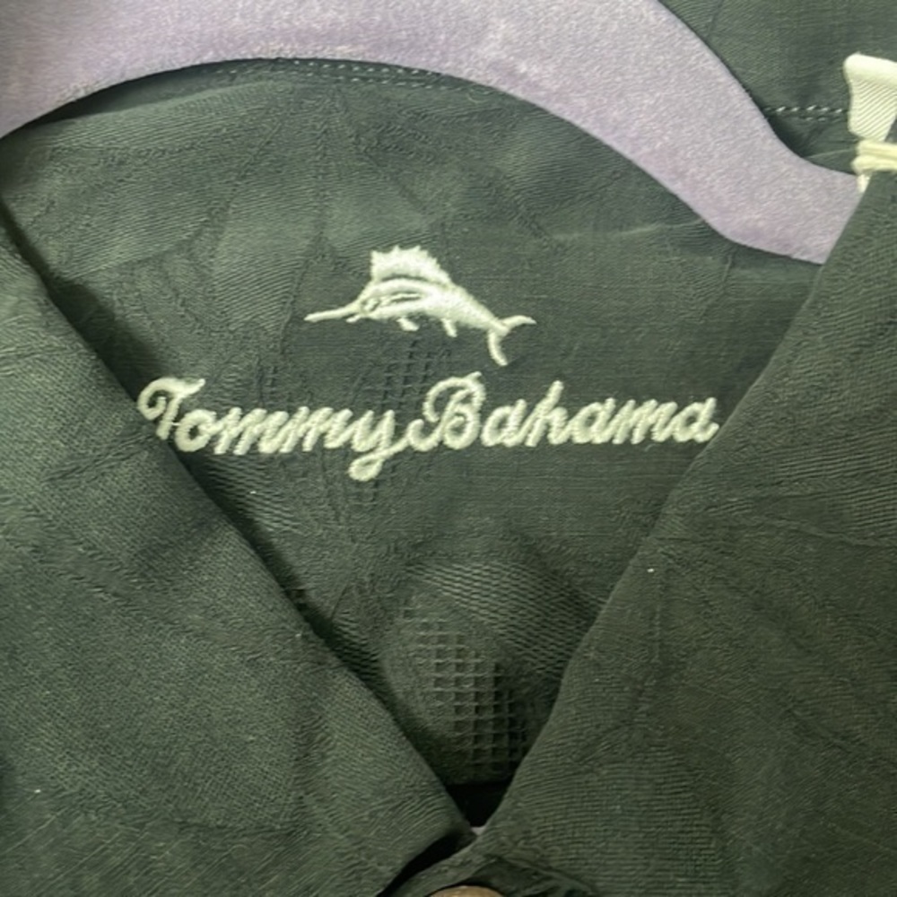 NWT Tommy Bahama Shirt Los Angelos Angels MLB 100% Silk size XL - Picture 7 of 14